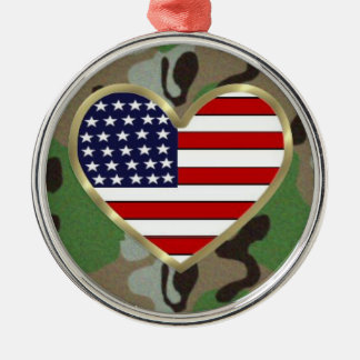 Ornement Métallique Amour militaire