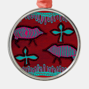 Ornement Métallique Animaux du désert du sud-ouest