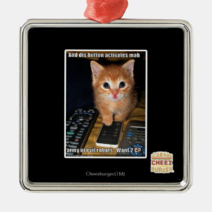 Ornement Métallique Armée des robots du mal