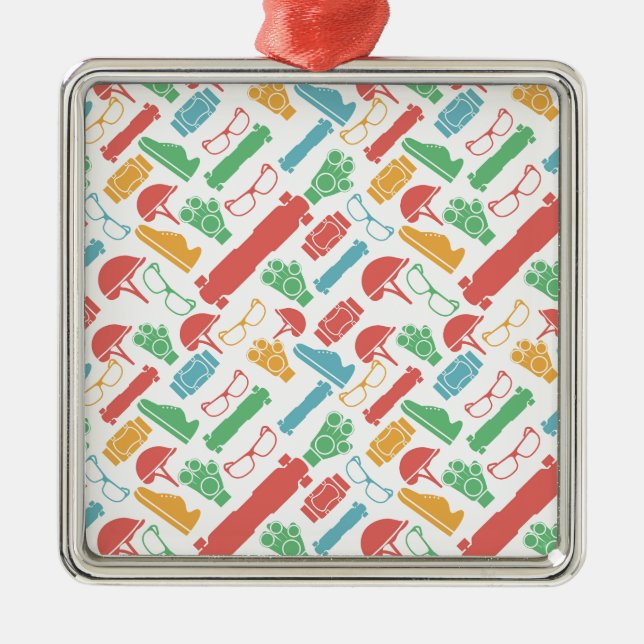 Ornement Métallique Arrière - plan de vecteur pour des accessoires (Devant)