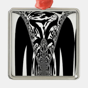 Ornement Métallique Art Abstrait africain