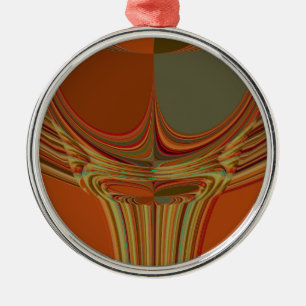 Ornement Métallique Art contemporain africain Terre