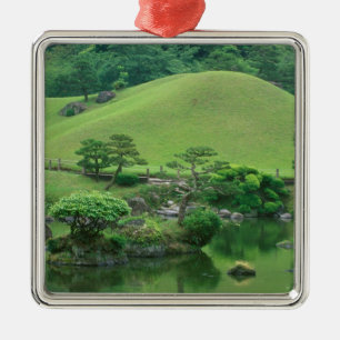 Ornement Métallique Asie, Japon, Kumamoto, Suizenji Koen