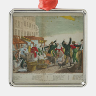 Ornement Métallique Aspect de la grande comète en 1811