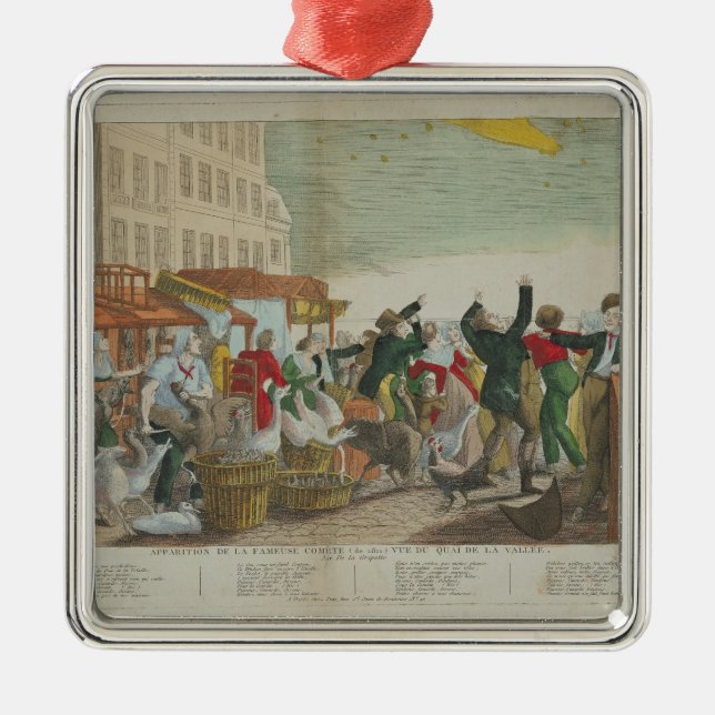 Ornement Métallique Aspect de la grande comète en 1811 (Devant)