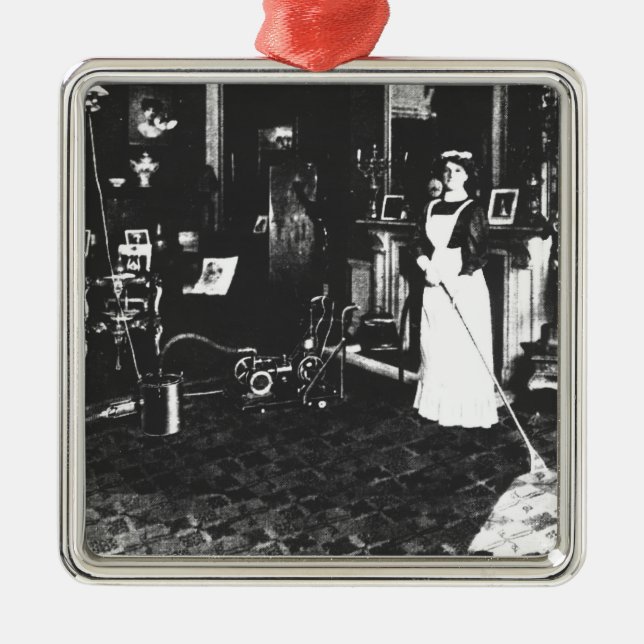 Ornement Métallique Aspirateur au travail (Devant)