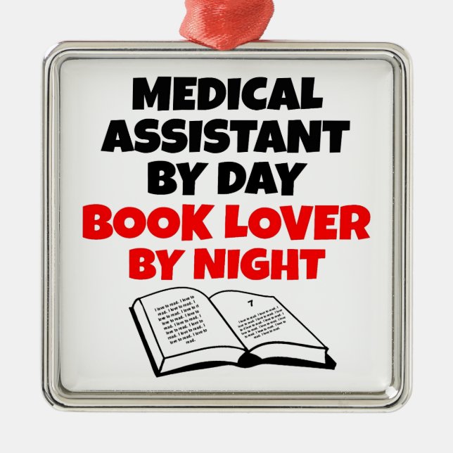 Ornement Métallique Assistant Médicale Lover (Devant)
