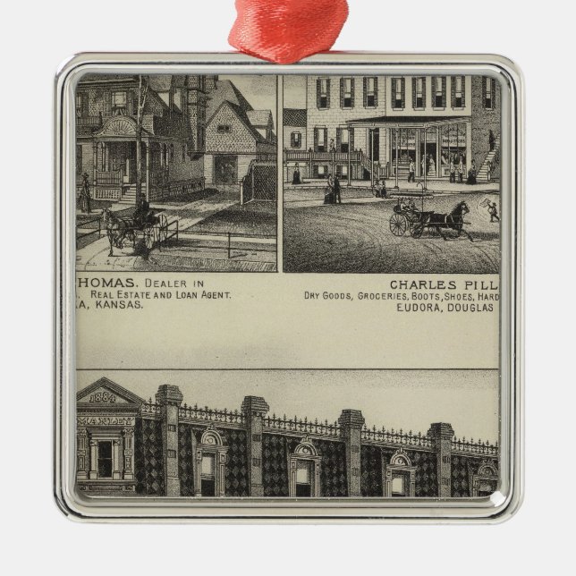 Ornement Métallique Atchison, Kansas (Devant)