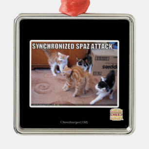 Ornement Métallique Attaque de Sychronized Spaz