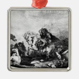 Ornement Métallique Attila l'hun et ses hordes