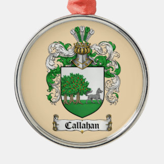 Ornement métallique au blason de Callahan