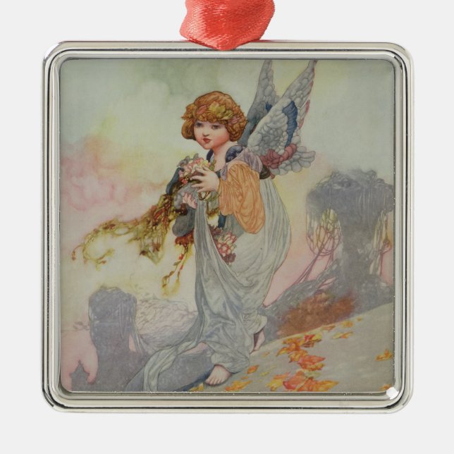 Ornement Métallique Automne des saisons (Devant)