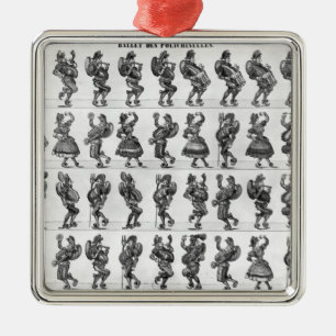 Ornement Métallique Ballet du Polichinelles