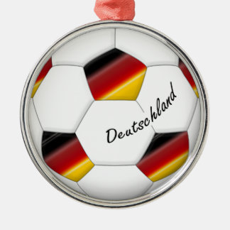 Ornement Métallique Ballon de FOOTBALL ALLEMAGNE equipe nationale 2014