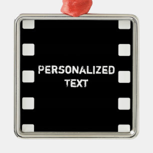 Ornement Métallique Bande film / Nom personnalisé du film