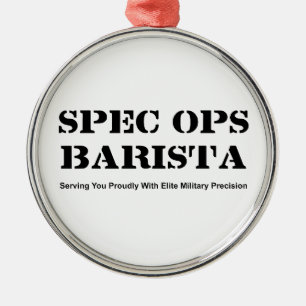Ornement Métallique Barman de Spéc. Ops