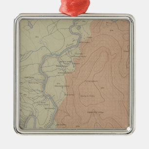 Ornement Métallique Bassin de geyser de Shoshone