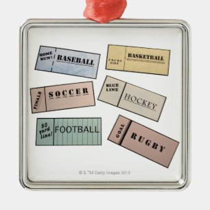 Ornement Métallique Billet