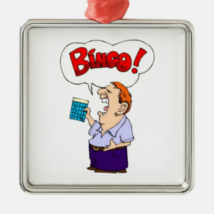 Ornement Métallique Bingo