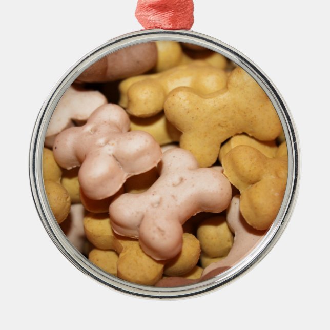 Ornement Métallique Biscuits pour chien (Devant)
