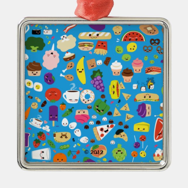 Ornement Métallique Bonne alimentation (Devant)