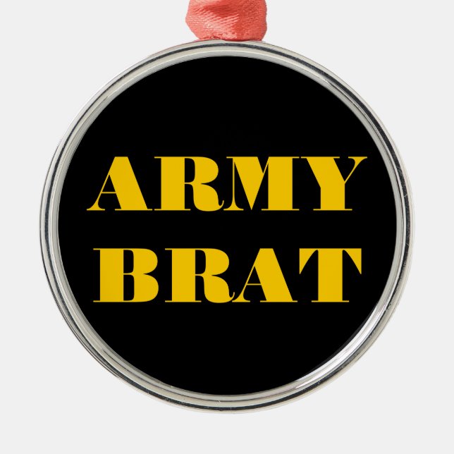 Ornement Métallique Brat de la Force aérienne (Devant)