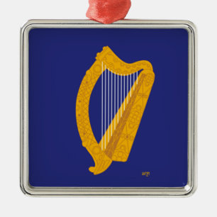 Ornement Métallique Brian Boru Harp