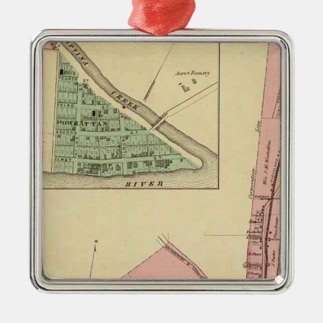 Ornement Métallique Bridgeport (Devant)