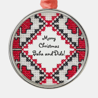 Ornement Métallique Broderie ukrainienne