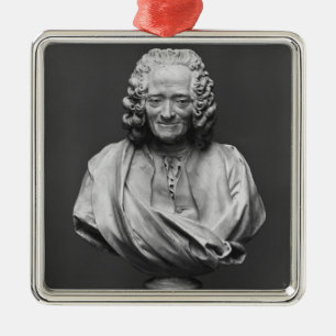 Ornement Métallique Buste de Voltaire