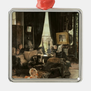 Ornement Métallique Cache-cache de James Tissot , c.1880-82