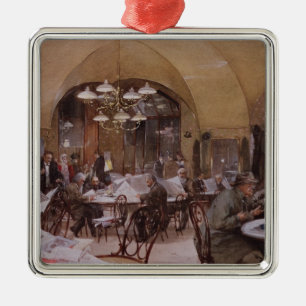 Ornement Métallique Café Griensteidl, Vienne, 1890