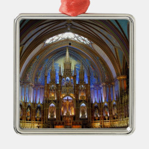 Ornement Métallique Canada, Québec, Montréal. Intérieur de Notre 2