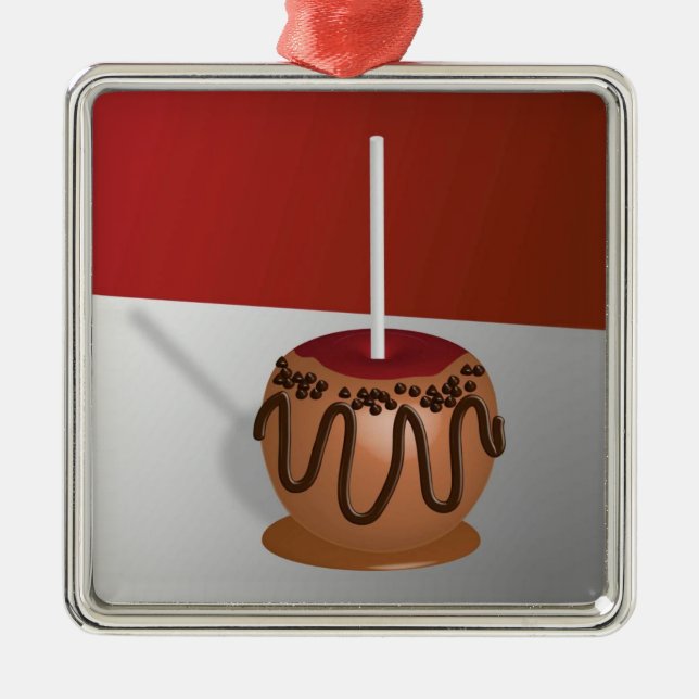 Ornement Métallique Candy Apple (Devant)