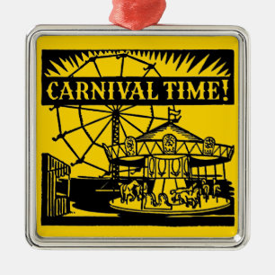 Ornement Métallique Carnival Time