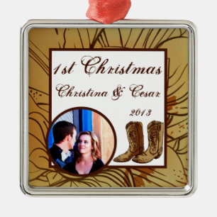 Ornement Métallique Casquette de cow-girl/front occidentaux faits sur