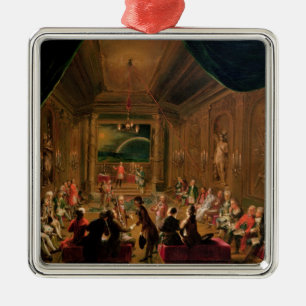 Ornement Métallique Cérémonie d'initiation dans un maçonnique vienn