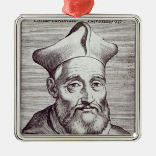 Ornement Métallique Cesare cardinal Baronio