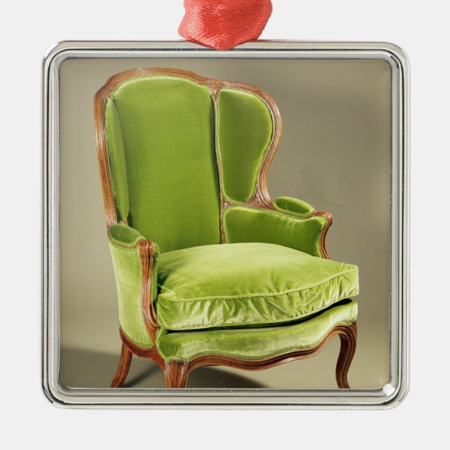 Ornement Métallique Chaise française de bergere, c.1725 (Devant)