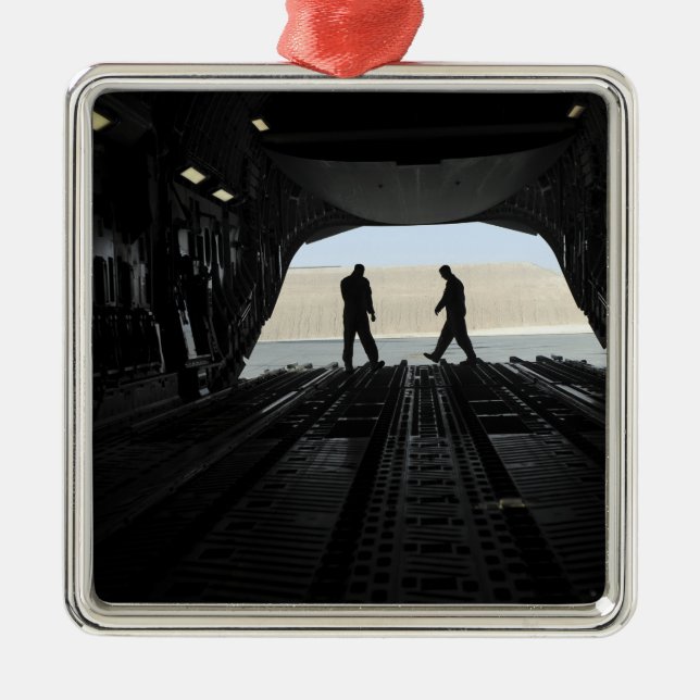 Ornement Métallique Chargeurs C-17A Globemaster III (Devant)