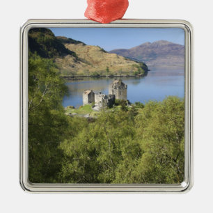Ornement Métallique Château d'Eilean Donan, Écosse. Le célèbre Eilean