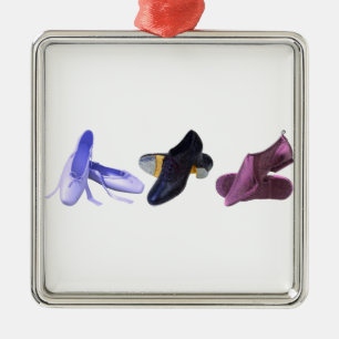Ornement Métallique Chaussures de danse