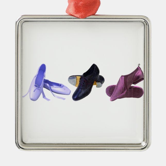 Ornement Métallique Chaussures de danse (Devant)