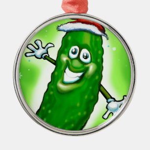 Ornement Métallique Chicket de Noël