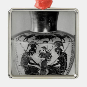 Ornement Métallique Chiffre noir hydre de grenier