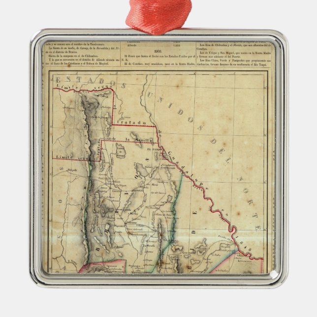 Ornement Métallique Chiwawa, Mexique (Devant)