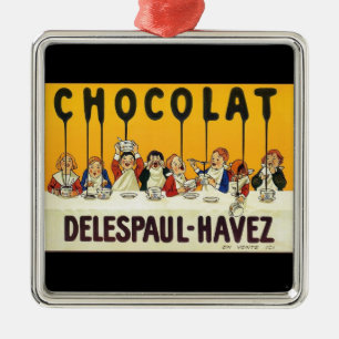 Ornement Métallique Chocolat Delespaul Havez