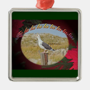 Ornement Métallique Christmas Black Backed Gull
