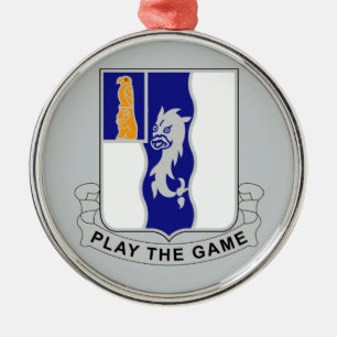 Ornement Métallique cinquantième Régiment d'infanterie - jeu The Gam