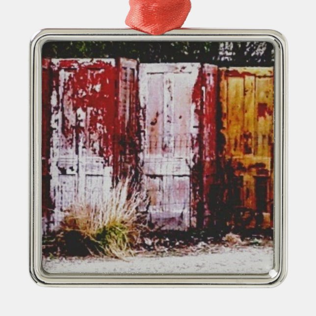 Ornement Métallique Clôture de porte (Devant)